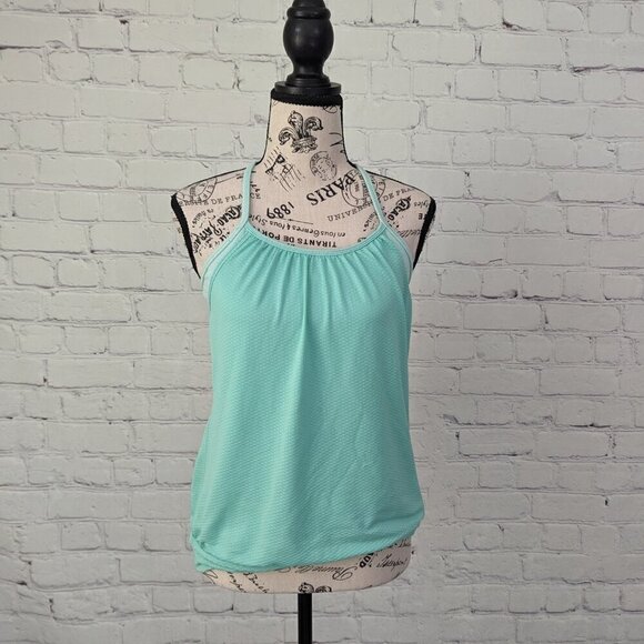 IVIVVA Lululemon Mint Green Double Dutch Tank Top 14 - Picture 1 of 4